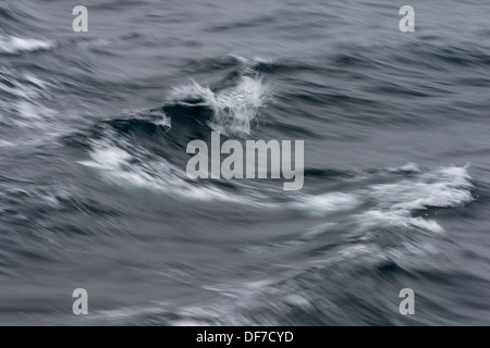 Wellen, Spitzbergen-Island, Spitzbergen, Svalbard und Jan Mayen, Norwegen Stockfoto