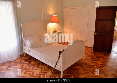 Schlafzimmer von Karen Blixen, Karen Blixen Museum, Karen, Nairobi, Kenia Stockfoto