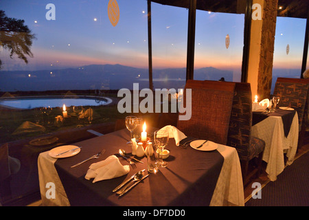 Ngorongoro Sopa Lodge in Ngorongoro-Krater Ngorongoro Conservation Area, Tansania Stockfoto