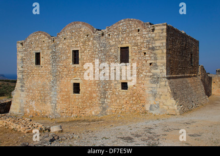 Römische Ruinen in die antike Stadt Aptera in Westkreta. Stockfoto
