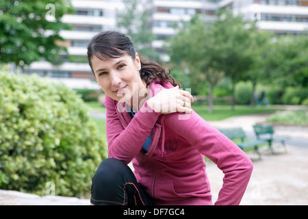 PORTRÄT EINER FRAU, 30/40 Stockfoto