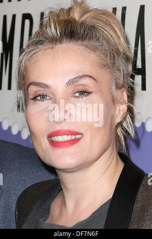 Hamburg, Deutschland. 29. September 2013. Emmanuelle Seigner bei Premiere des Films "Venus im Pelz / La Vénus À la Fourrure' auf dem 21 Filmfest Hamburg, 29.09.2013/picture Allianz © Dpa picture-Alliance/Alamy Live News Stockfoto