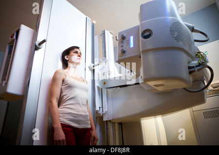 HALSWIRBEL, X-RAY Stockfoto