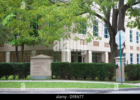 Bassett Healthcare Krankenhaus ist in Cooperstown, New York abgebildet. Stockfoto