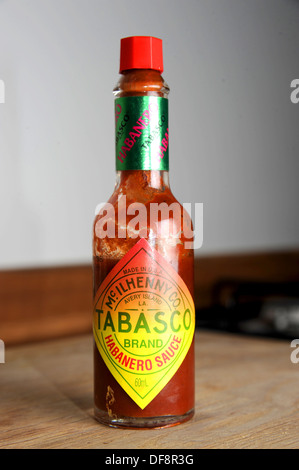 McIlhenny Co. Tabasco Habanero hot sauce Stockfoto