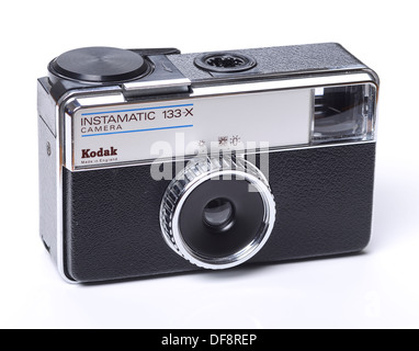 Alte retro Vintage Kodak Instamatic-Kamera Stockfoto