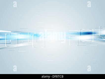 Abstrakte moderne Kulisse mit Tech-Elementen. 10 EPS-Vektor-Hintergrund Stockfoto