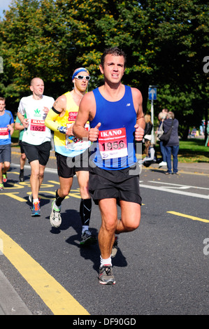 Die Nottingham Robin Hood Marathon 2013. Stockfoto