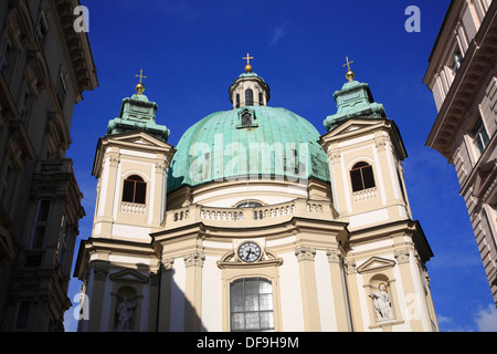 Peterskirche, St. Peter Kirche, Wien, Österreich, Europa Stockfoto