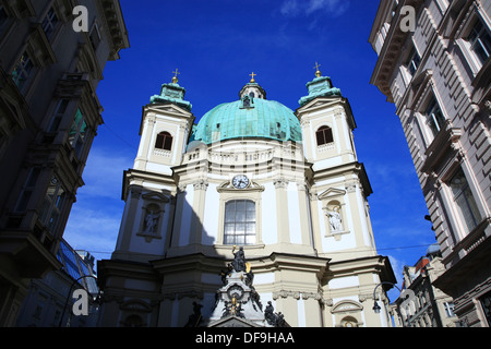 Peterskirche, St. Peter Kirche, Wien, Österreich, Europa Stockfoto