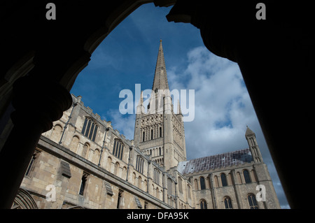 Norwich Cathedral Stockfoto