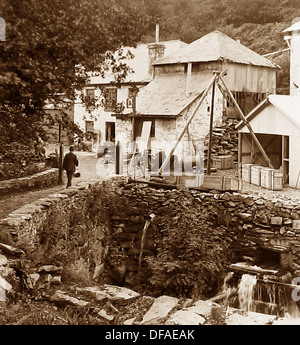 Clogau St. David's Goldmine in der Nähe von Bontddu frühen 1900er Jahren Stockfoto