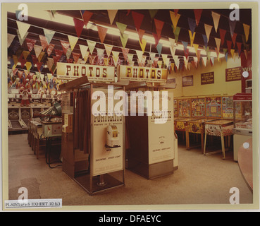 Wunderland Arcade, 1200 Grand Avenue Kansas City, Missouri 283779 Stockfoto