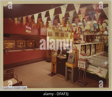 Wunderland Arcade, 1200 Grand Avenue Kansas City, Missouri 283780 Stockfoto