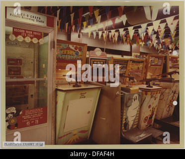 Wunderland Arcade, 1200 Grand Avenue Kansas City, Missouri 283783 Stockfoto