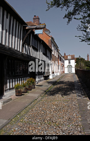 KIRCHPLATZ. ROGGEN. EAST SUSSEX. UK Stockfoto