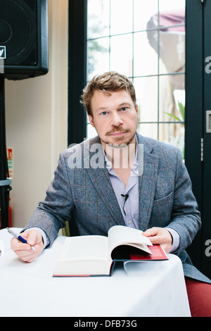 Charles Emmerson am Henley Literaturfestival 2013 Stockfoto