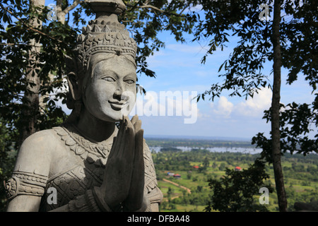 Phnom Sambok, Kratie, Kambodscha Stockfoto