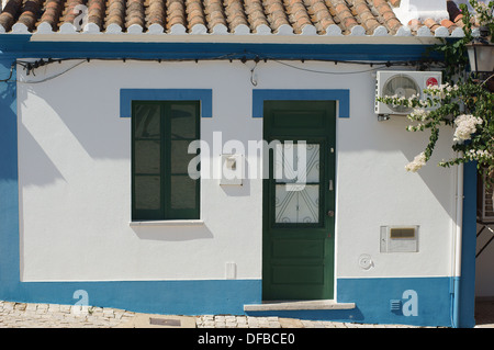 Algarve Dorfhaus Cacela Velha Algarve Portugal Stockfoto