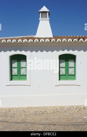 Algarve Dorfhaus Cacela Velha Algarve Portugal Stockfoto