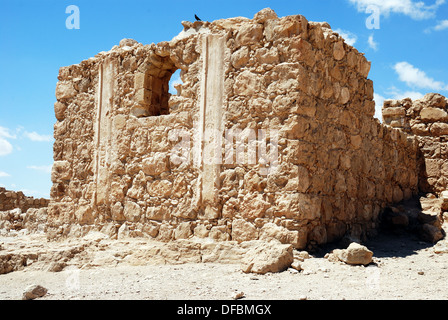 Masada - alte Festung im Süden von Israel. Stockfoto