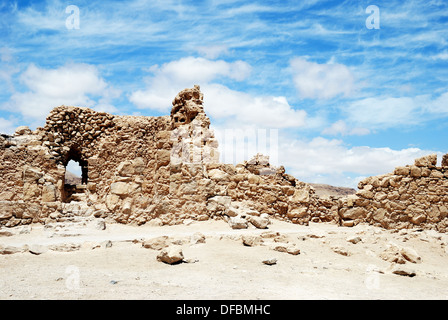 Masada - alte Festung im Süden von Israel. Stockfoto