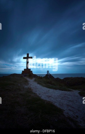 Llanddwyn Island oder Ynys Llanddwyn auf der Isle of Anglesey, Wales, UK Stockfoto