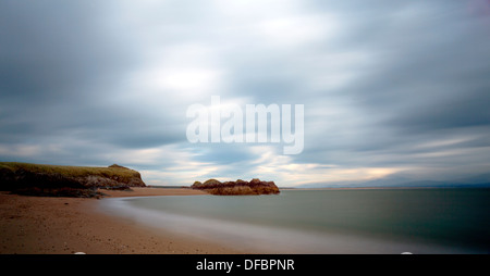 Llanddwyn Island oder Ynys Llanddwyn auf die Isle of Anglesey, Wales, UK Teil von Newborogh Beach Stockfoto