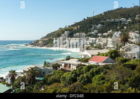 Clifton ist eine exklusive Wohngegend in Cape Town, Südafrika Stockfoto