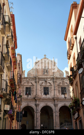 Chiesa San Michele oder St. Michael Kirche in Cagliari - Sardinien Stockfoto