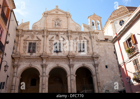 Chiesa San Michele oder St. Michael Kirche in Cagliari - Sardinien Stockfoto