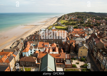 Blick von der Kirche Turm Cromer Norfolk UK Stockfoto