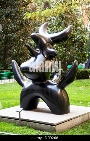Joan Miros Påjaro Lunar Skulptur im Museo Nacional Centro de Arte Reina Sofía, Madrid Spanien Stockfoto
