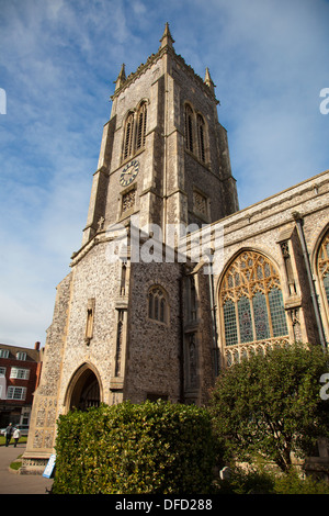 Cromer Pfarrkirche St Martins Stockfoto