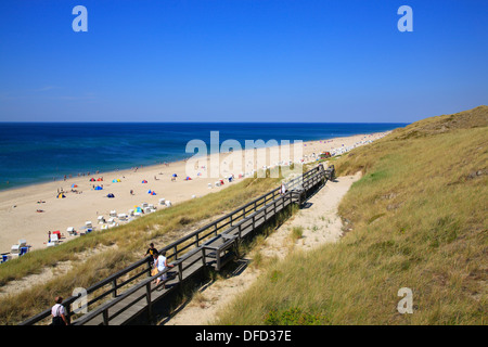 Wenningstedt Strand, Insel Sylt, Schleswig-Holstein, Deutschland Stockfoto