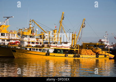 Hafen, Angeln, Boot, Sinop, Schwarzes Meer, Türkei, Asien Stockfoto