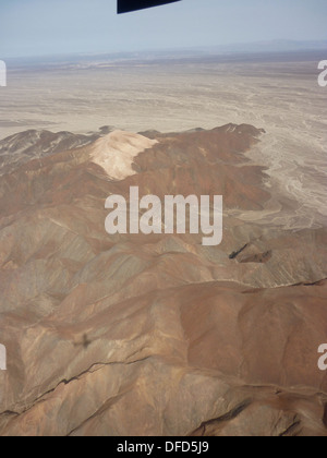 Luftaufnahme von den Linien von Nasca, Peru Stockfoto