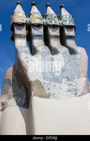 Gaudi-Haus - Casa Battlo Stockfoto