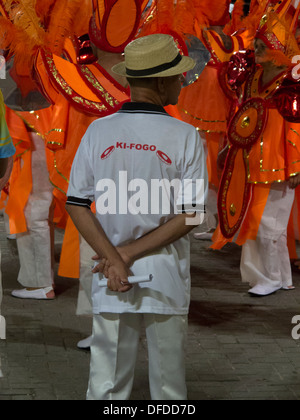 Straßenkarneval in Sao Sebastiao, Bundesstaat Ufer von Sao Paulo, Brasilien Stockfoto