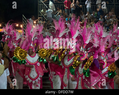 Straßenkarneval in Sao Sebastiao, Bundesstaat Ufer von Sao Paulo, Brasilien Stockfoto