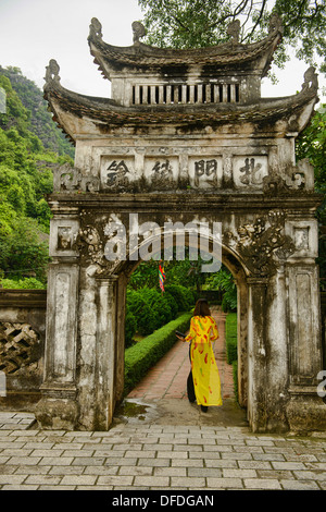 Die alte historische Hauptstadt Ho Lua in der Nähe von Ninh Binh, Vietnam Stockfoto