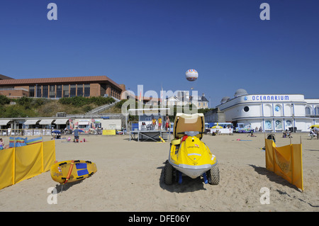 Strandwache und Rettungsschwimmer Handwerk auf Bournemouth Beach-Bournemouth-Dorset-England Stockfoto