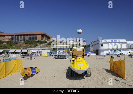 Strandwache am Strand von Bournemouth Bournemouth-Dorset-England Stockfoto