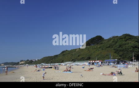 Durley Chine Beach-Bournemouth-Dorset-England Stockfoto