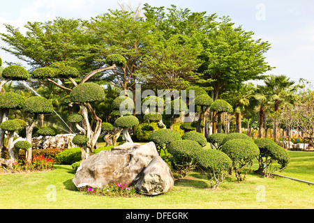 Schöner Garten Stockfoto