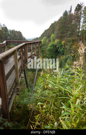 Glen von der Aussichtsplattform Bar-Sicht Stockfoto