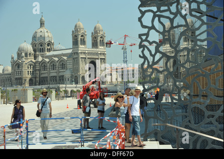 MuCEM Marseille, Frankreich. Stockfoto