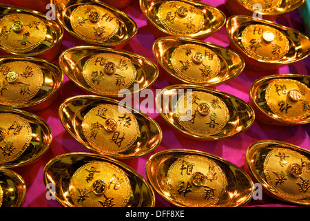 Chinese New Year Dekorationen, Hong Kong, China, Südostasien, Stockfoto