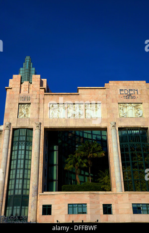 Eden-Theater, Lissabon, Portugal, Iberische Halbinsel, Süd-West-Europa Stockfoto