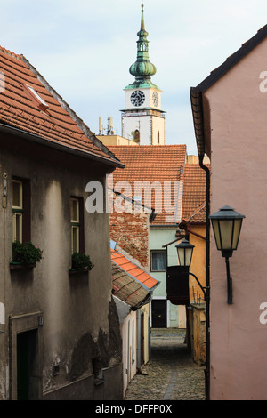 Judenviertel, Trebic, Tschechische Republik Stockfoto